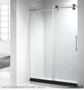 Design simplu Design Frameless Hot Vanzare Ușă de duș culisant cu mâner